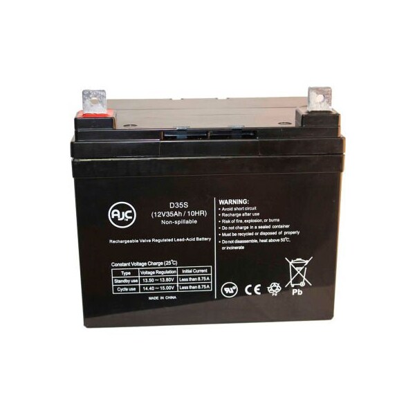 Battery Clerk AJC Datex 1000 Auxiliary Power Supply 12V 33Ah Medical Battery DATEX-1000 AUXILIARY POWER SUPPLY - main